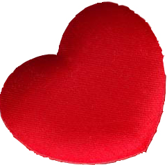 red heart for Valentine's Day